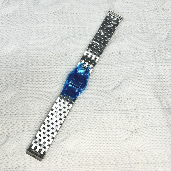 Michele Silver Deco Mid Watch Band - Picture 3 of 6